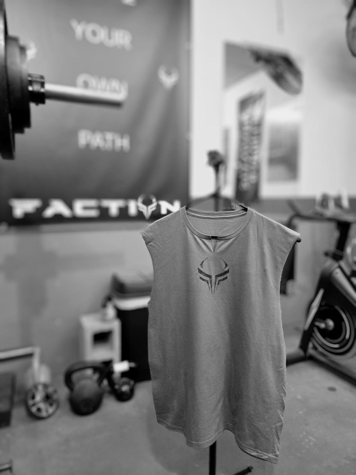 Faction logo tank top