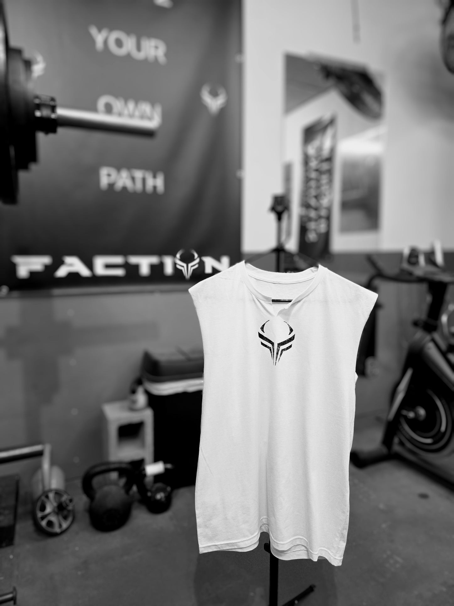 Faction logo tank top